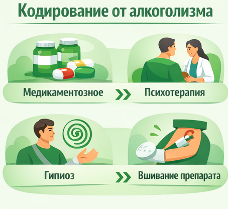 кодирование от алкоголизма в Вологде Санати